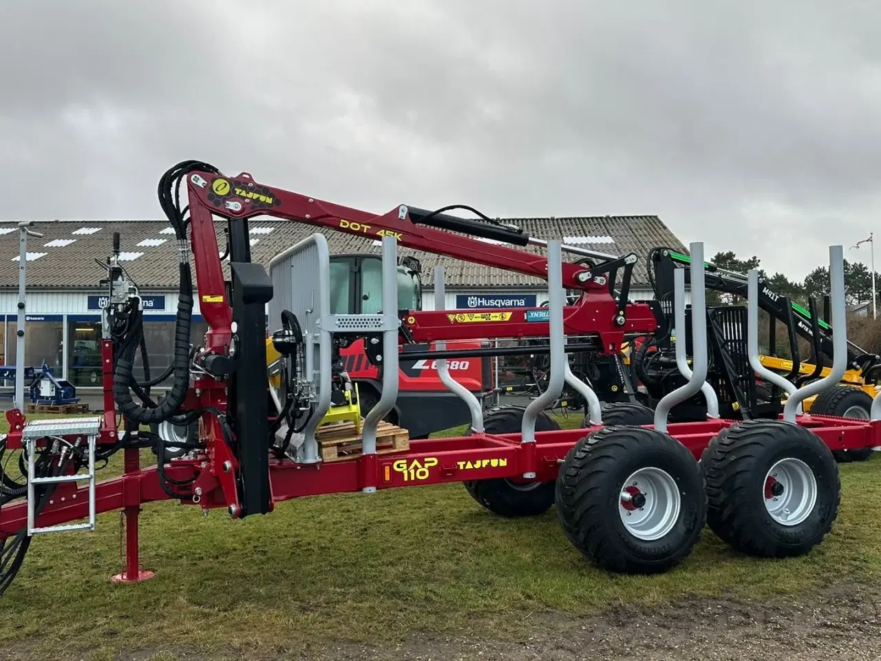 Billede 11 - Tajfun GAP 110 Med DOT 45 K ( 8,2M Kran )