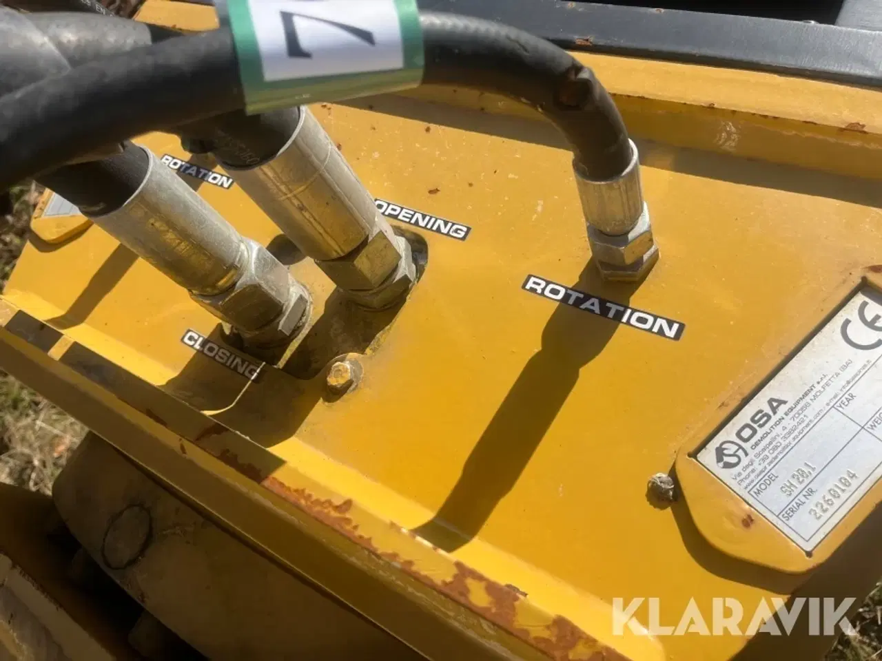 Billede 7 - Skrotsaks OSA SH20.1 med rotation