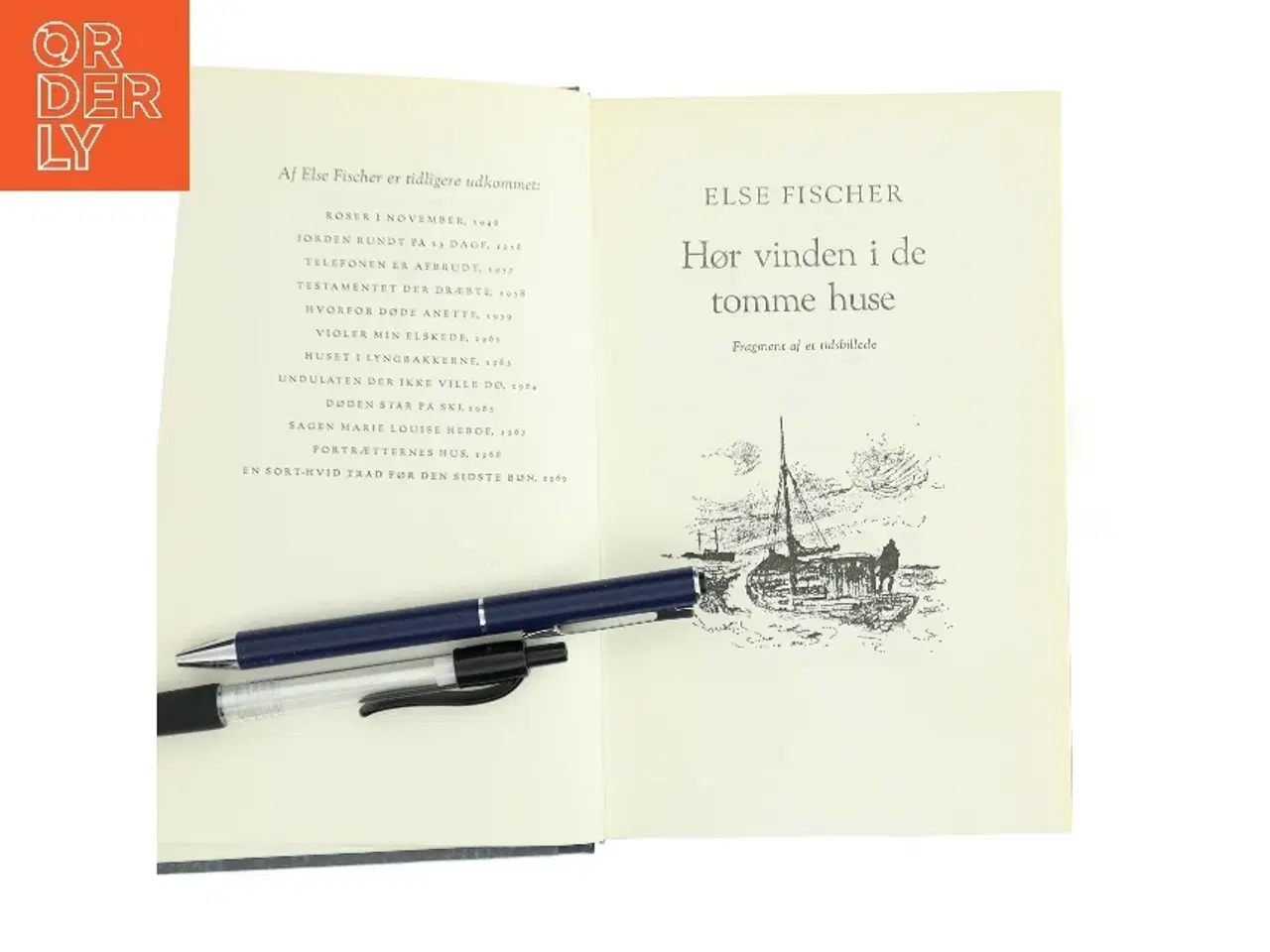 Billede 2 - Hør vinden i de tomme huse af Else Fischer (Bog)