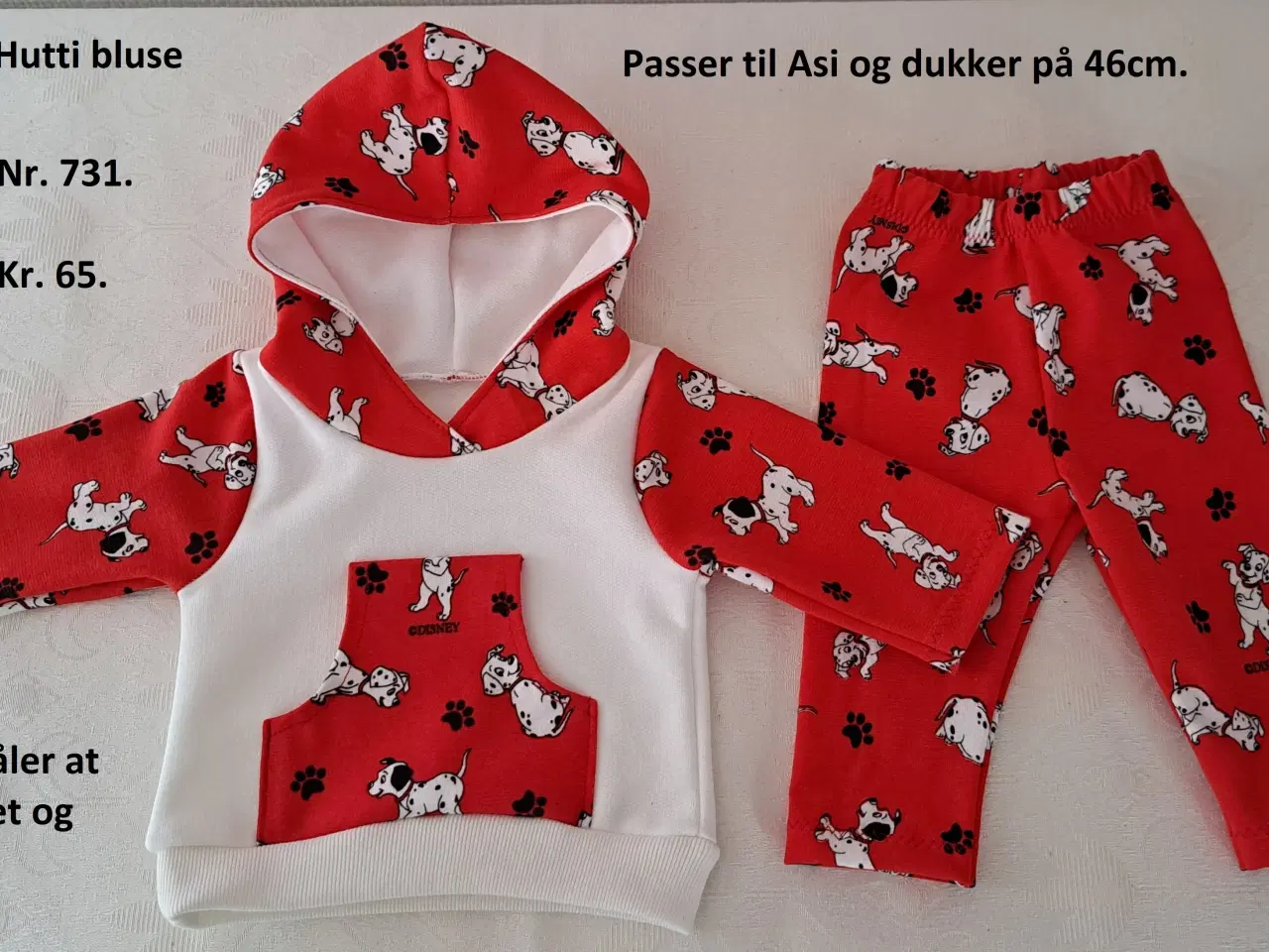 Billede 20 - Dukketøj til Asi eller til dukker på 46cm.