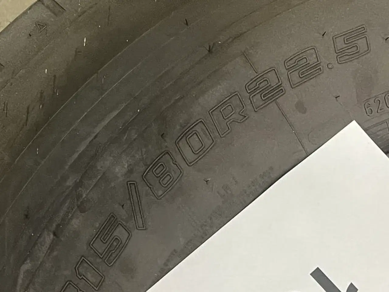 Billede 2 - 1 Dæk og fælg, lastbil 315/80R22,5, nyt