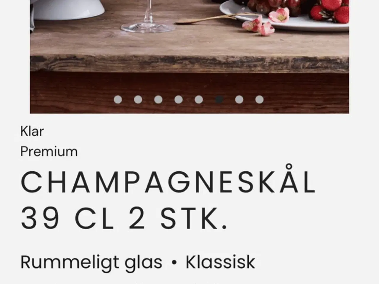 Billede 4 - Rosendahl champagneglas coupe