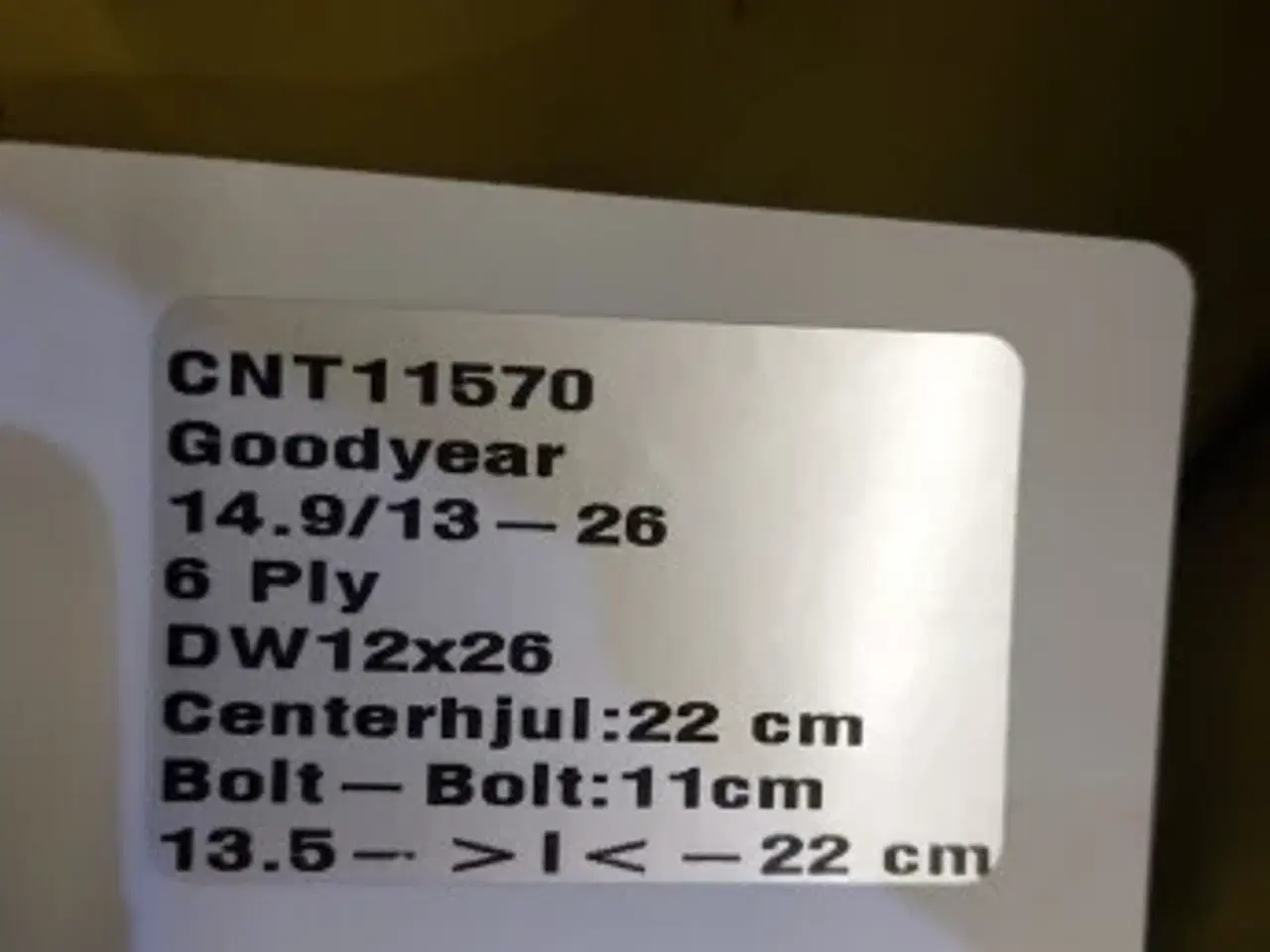 Billede 11 - 26" 14.9/13-26