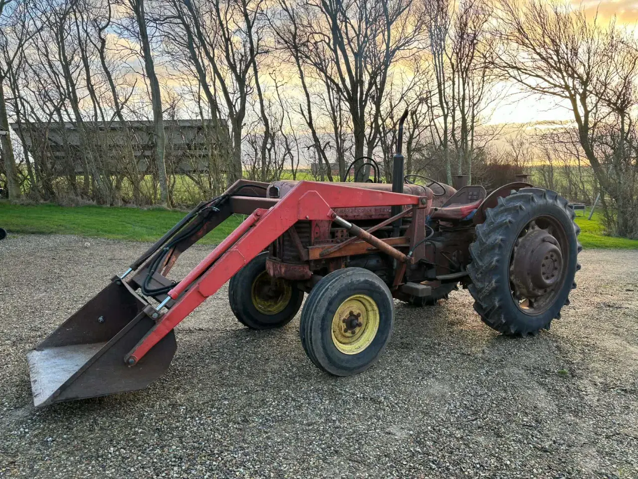 Billede 3 - Massey ferguson 65 med frontlæsser 