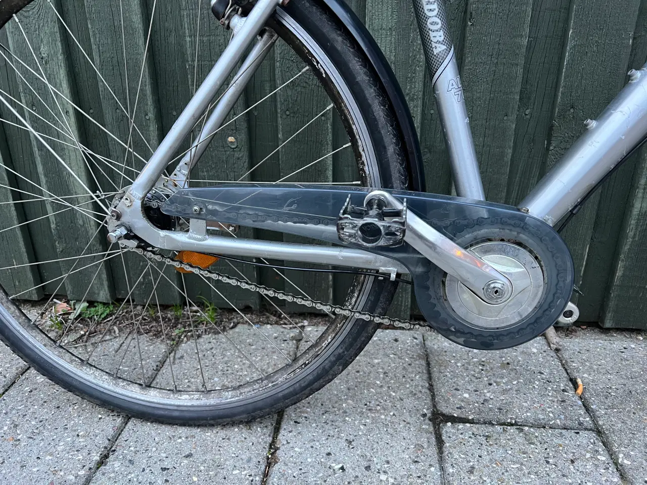 Billede 6 - Nyserviseret cykel, affjedret forgaffel og saddel 