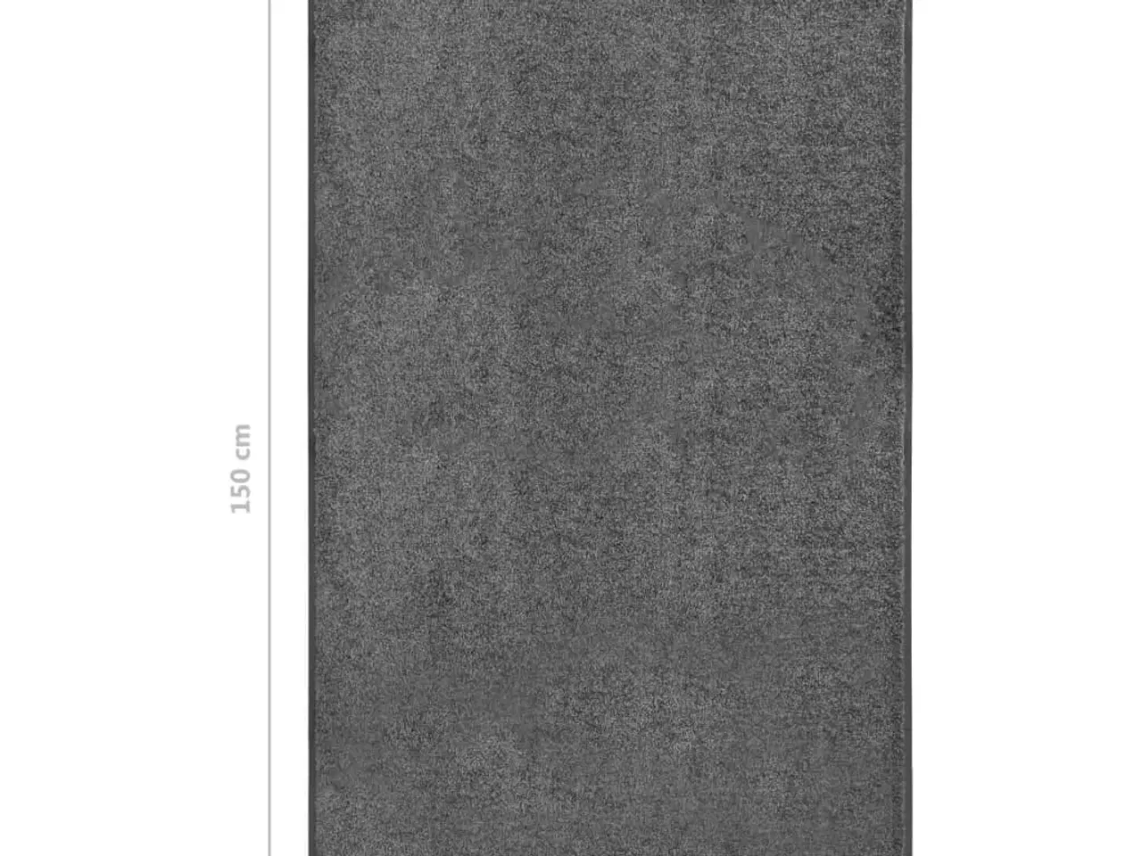 Billede 6 - Vaskbar dørmåtte 90x150 cm antracitgrå