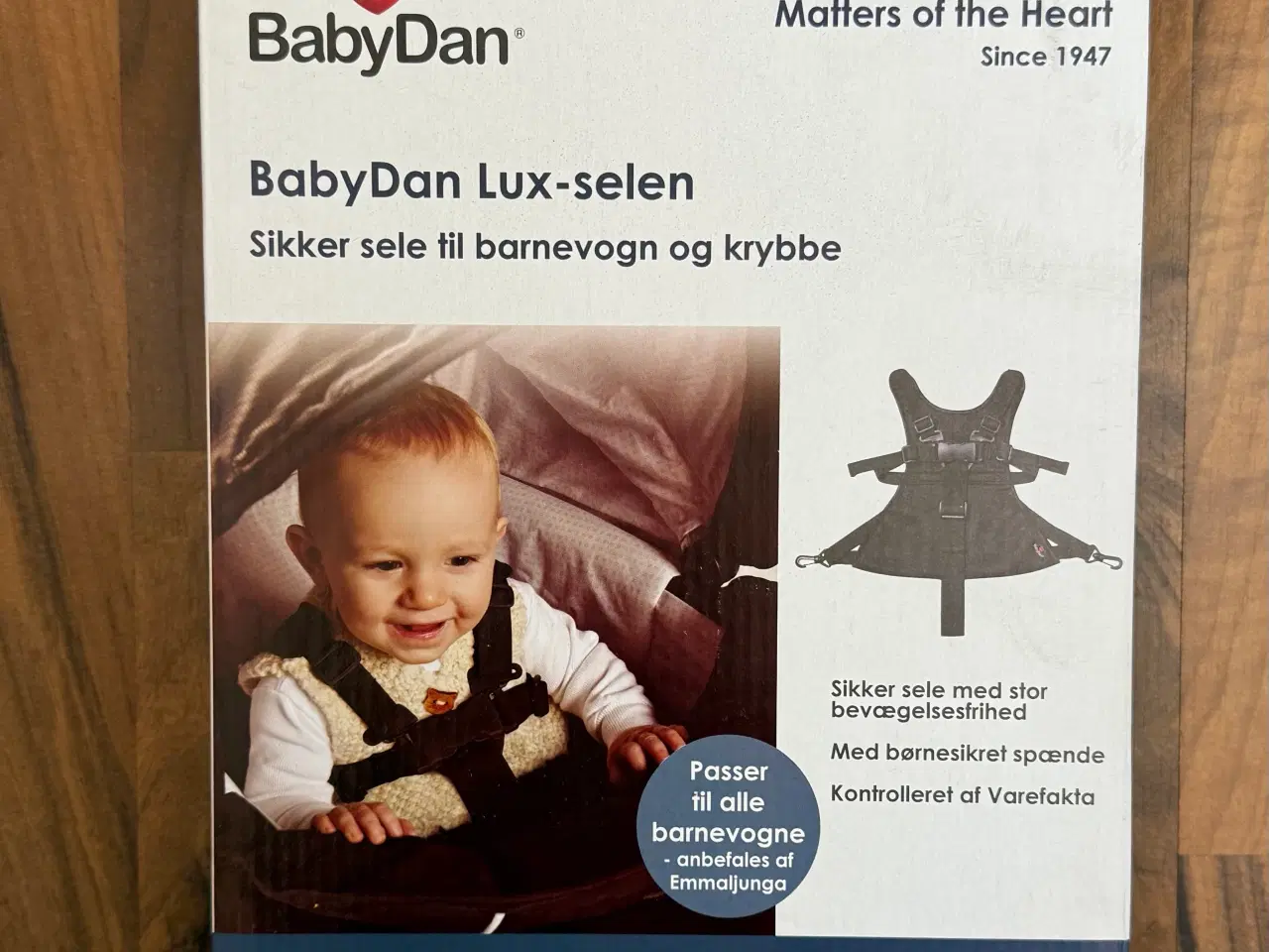 Billede 3 - BabyDan barnevogns-sele