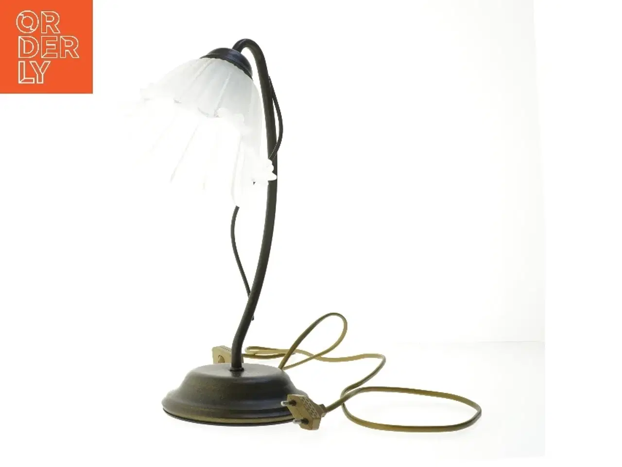 Billede 1 - Bordlampe i jugendstil (str. 35 cm)