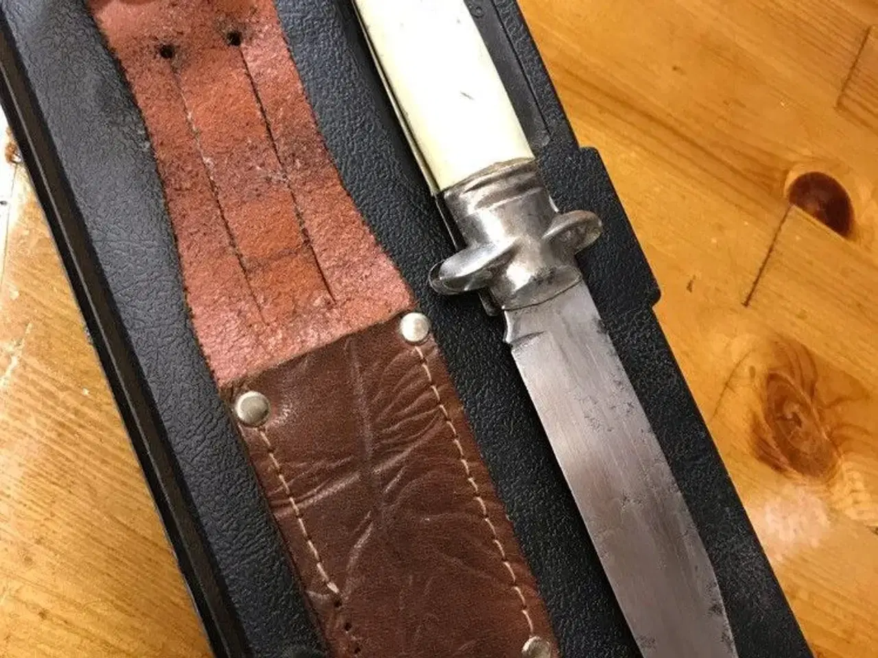 Billede 2 - Antik kniv Elosi
