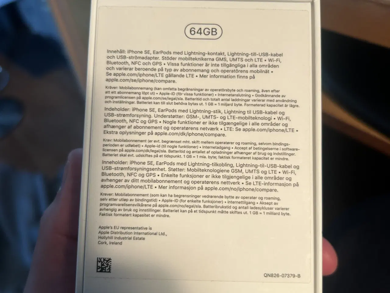 Billede 2 - iPhone SE rød 