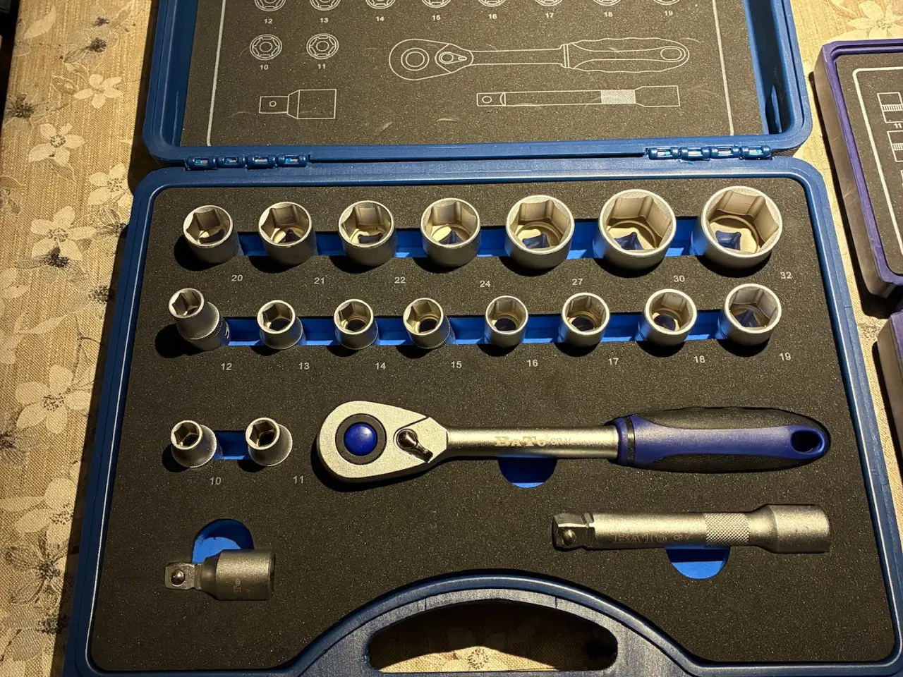 Billede 2 - bato topnøglesæt 1/4 + 1/2