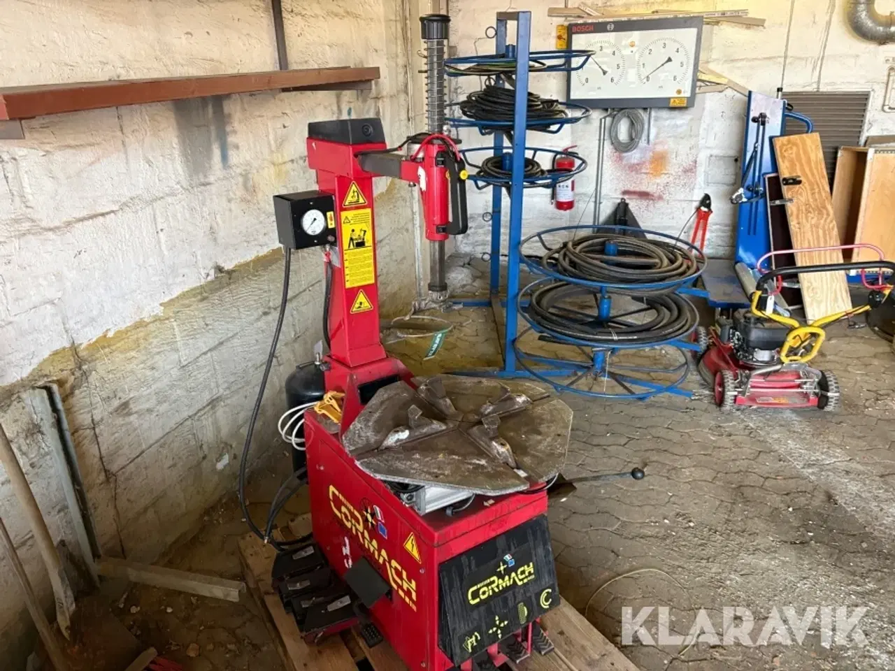 Billede 4 - Dækmaskine Cormach CM 330 GT