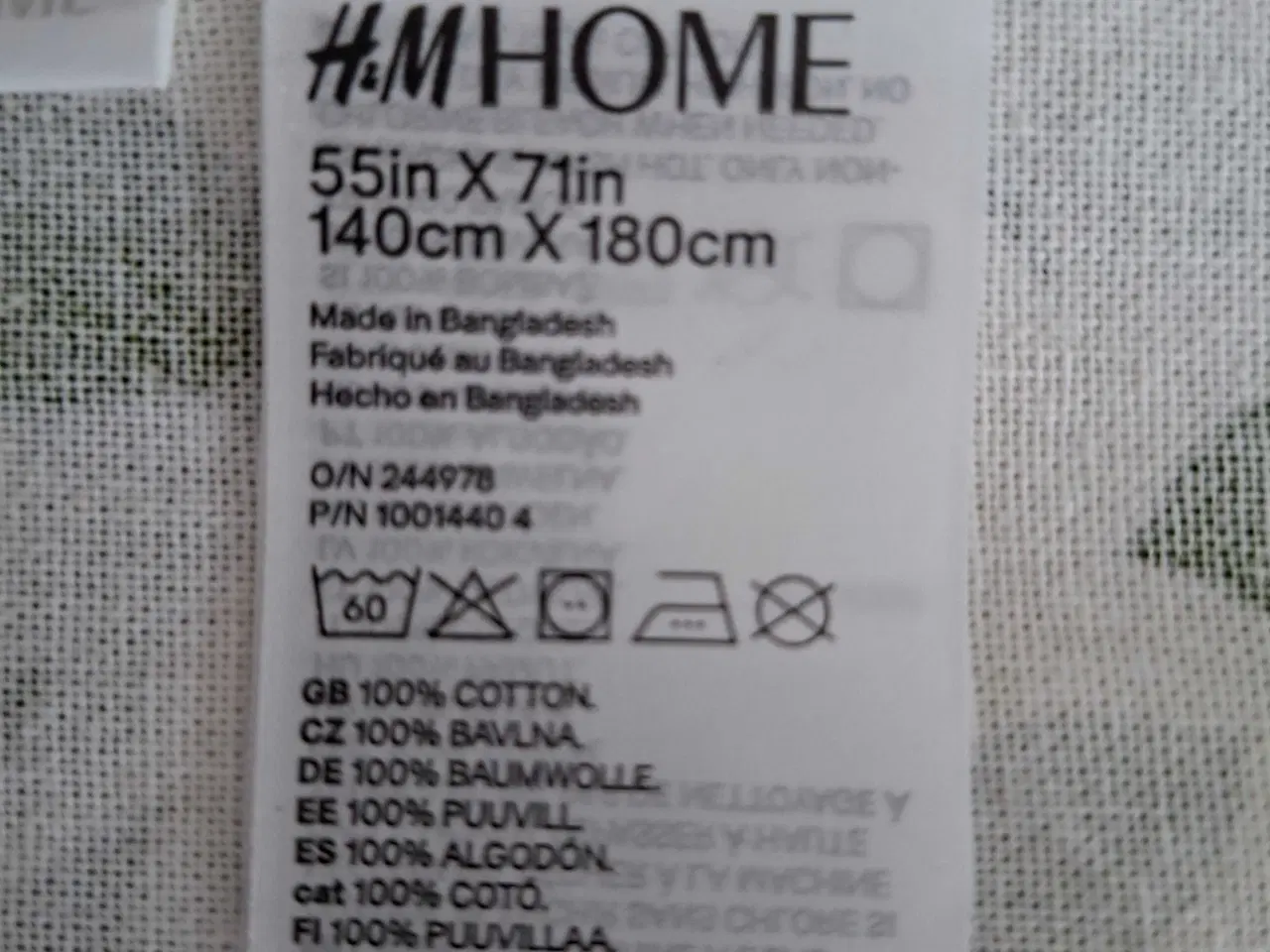 Billede 4 - H&M Home Dug 140 x 180 cm