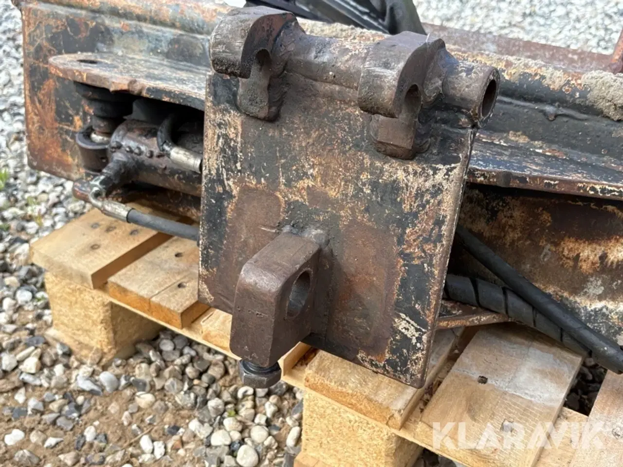 Billede 5 - Kipbar planerskovl og hydrauliskskifte