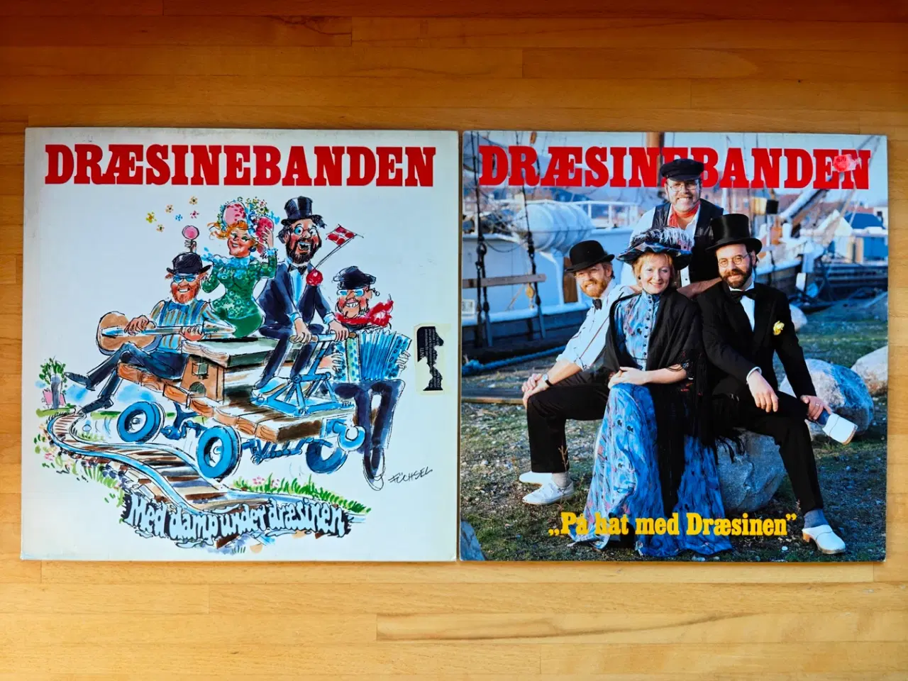 Billede 1 - 2 LP plader med Dræsinebanden