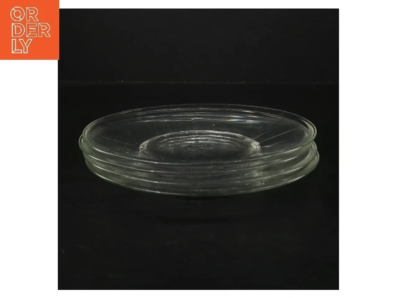 Billede 1 - Glas tallerkener Rosendahl (str. Ø 20 cm) fra Rosendahl