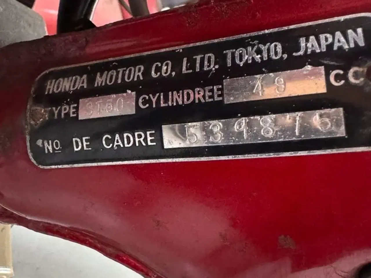 Billede 2 - Knallert HONDA DAX årg. 1973 (momsfri)