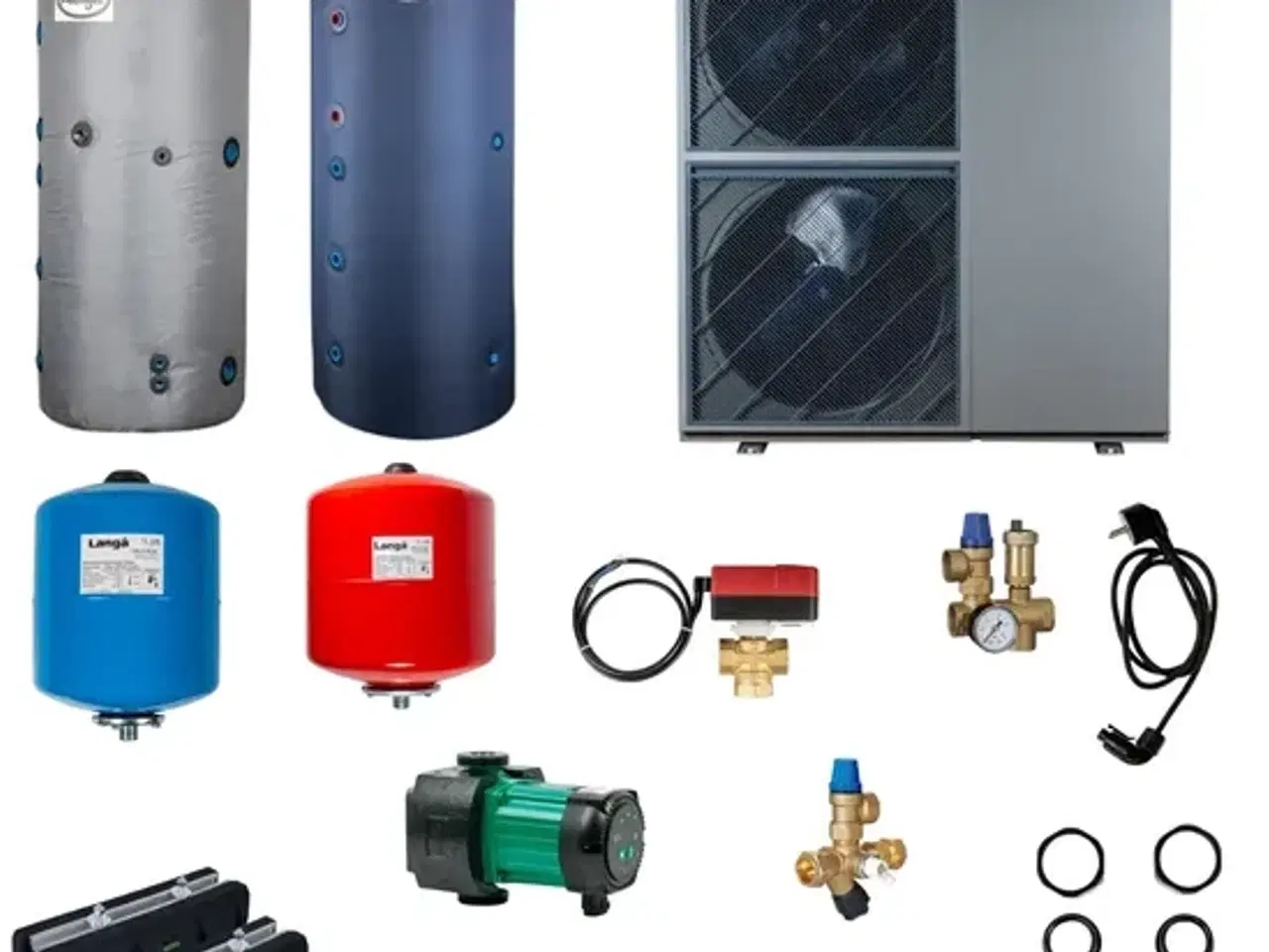 Billede 1 - Luft/vand varmepumpe pakke 190m2 inkl. montering