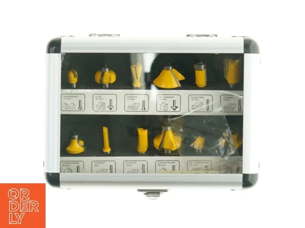 Billede 2 - Bitsæt i aluminiumsboks fra Mitsutomo (str. 19 x, 14 x 6 cm)