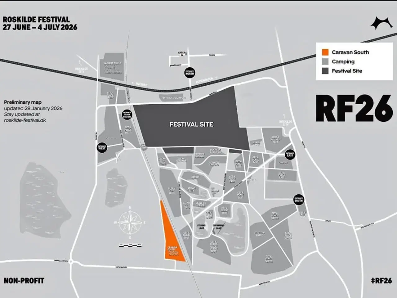 Billede 1 - Søges: Roskilde Festival 2026 Caravan Campingplads