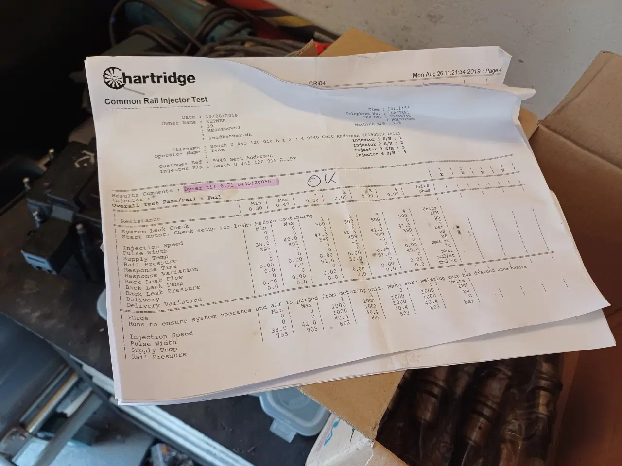 Billede 2 - Dysser til 6,7 Dodge Ram 