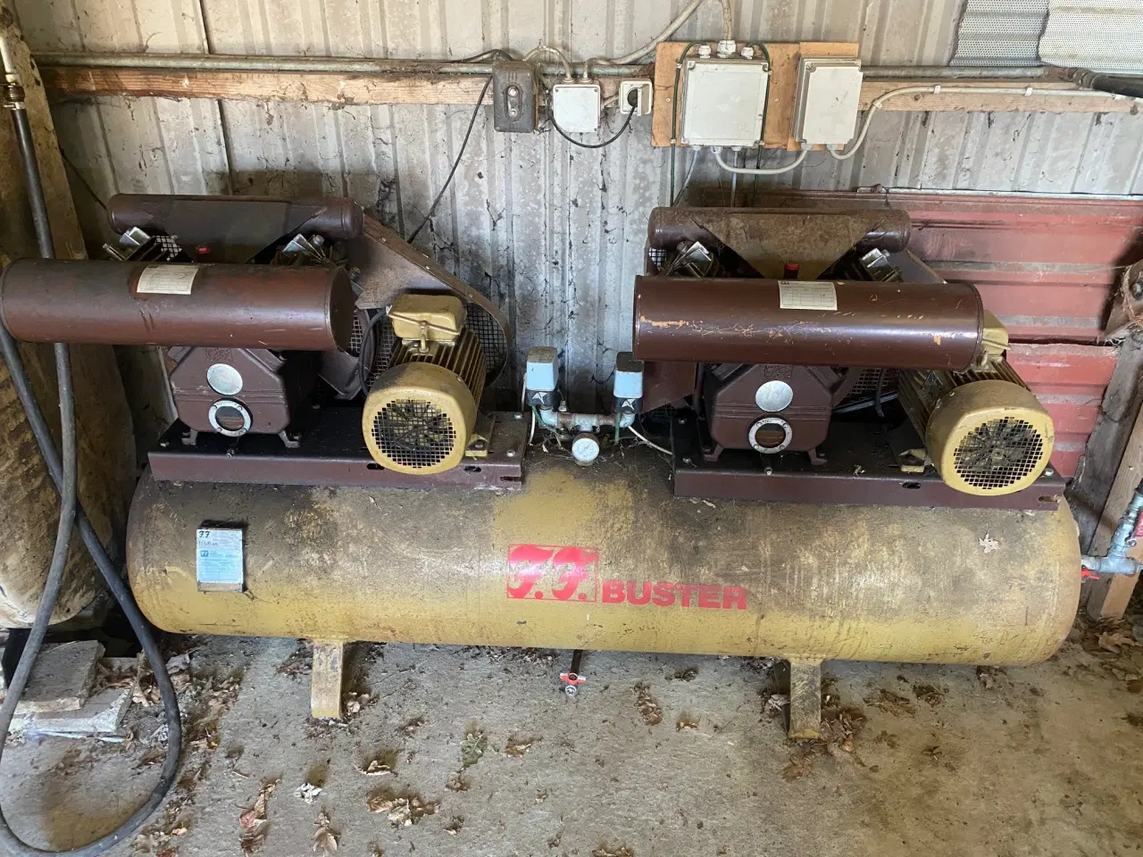Billede 1 - FF Luftkompressor 5.5 KW 2 cyl