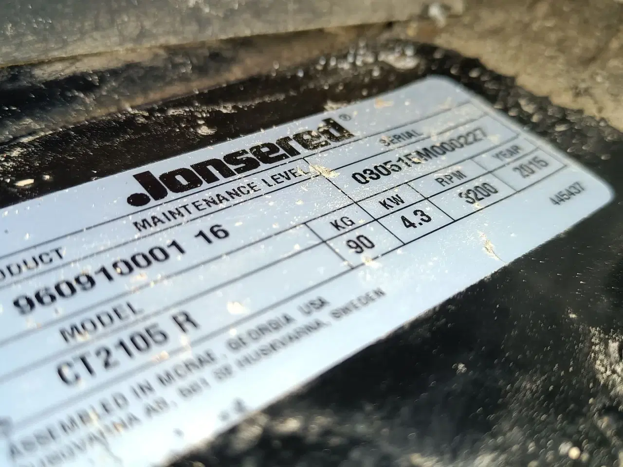 Billede 6 - Jonsered CT2105 R