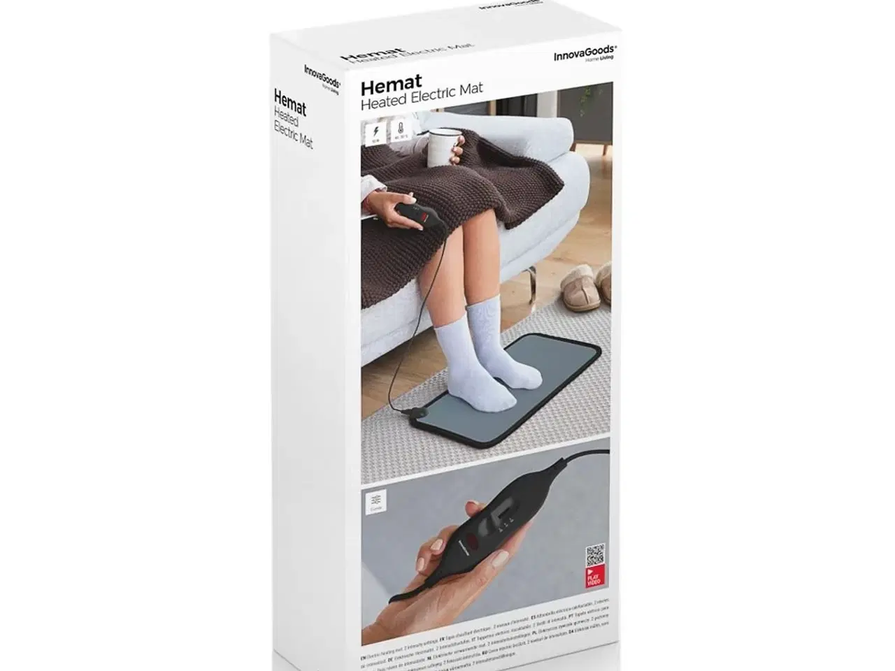 Billede 2 - Elektrisk fodvarmer Hemat - varmepude