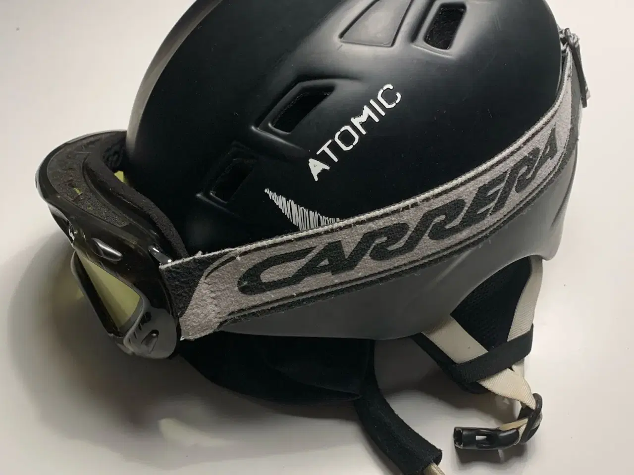 Billede 4 - Atomic Ski hjelm med Carrera goggles