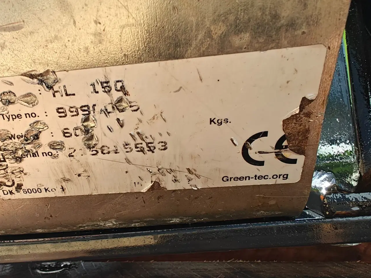 Billede 4 - GreenTec HL 150 HÆKKLIPPER Nyrenoveret m. hurtigskifte