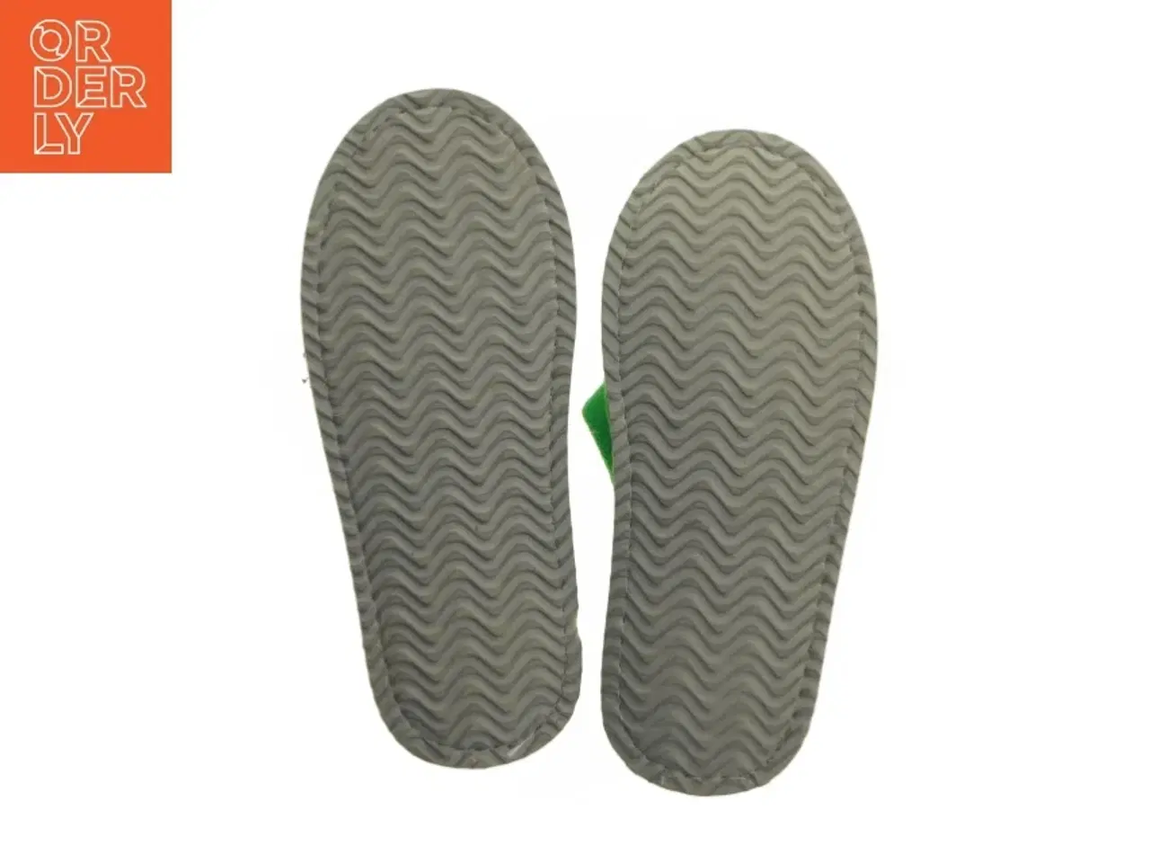 Billede 4 - Grønne hjemmesko (str. Længde. 26,5 cm)