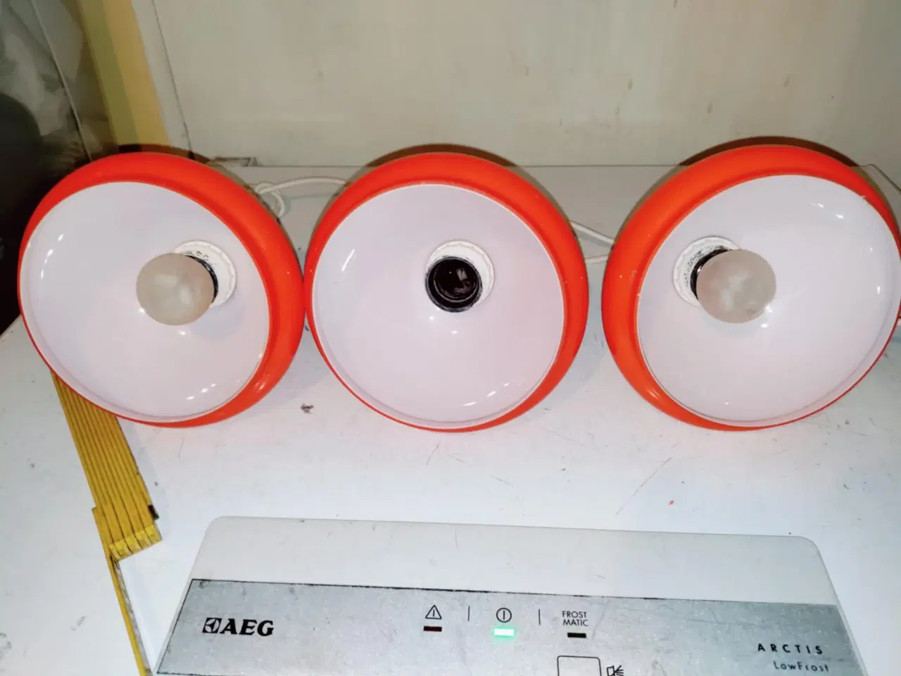 Billede 6 - 3 super flotte lamper i fed farve se billeder