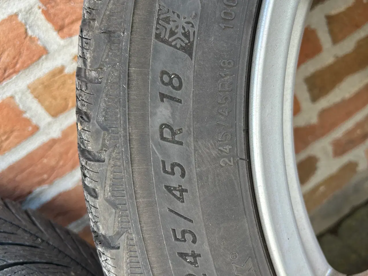 Billede 7 - NY PRIS -18” vinteralu Michelin Alpin til ex Cupra