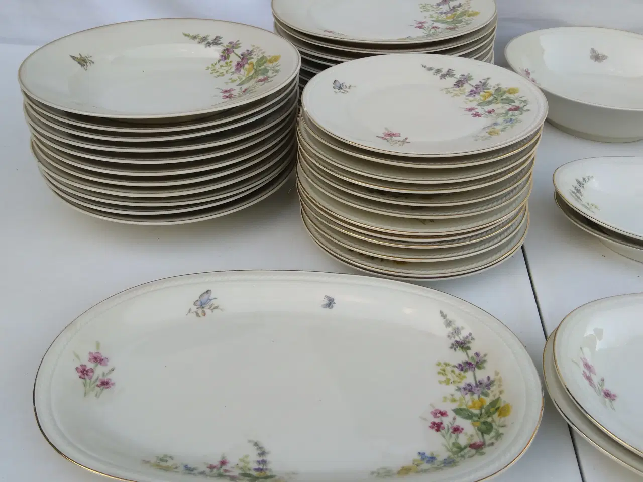 Billede 2 - Porcelæns Stel 45 dele