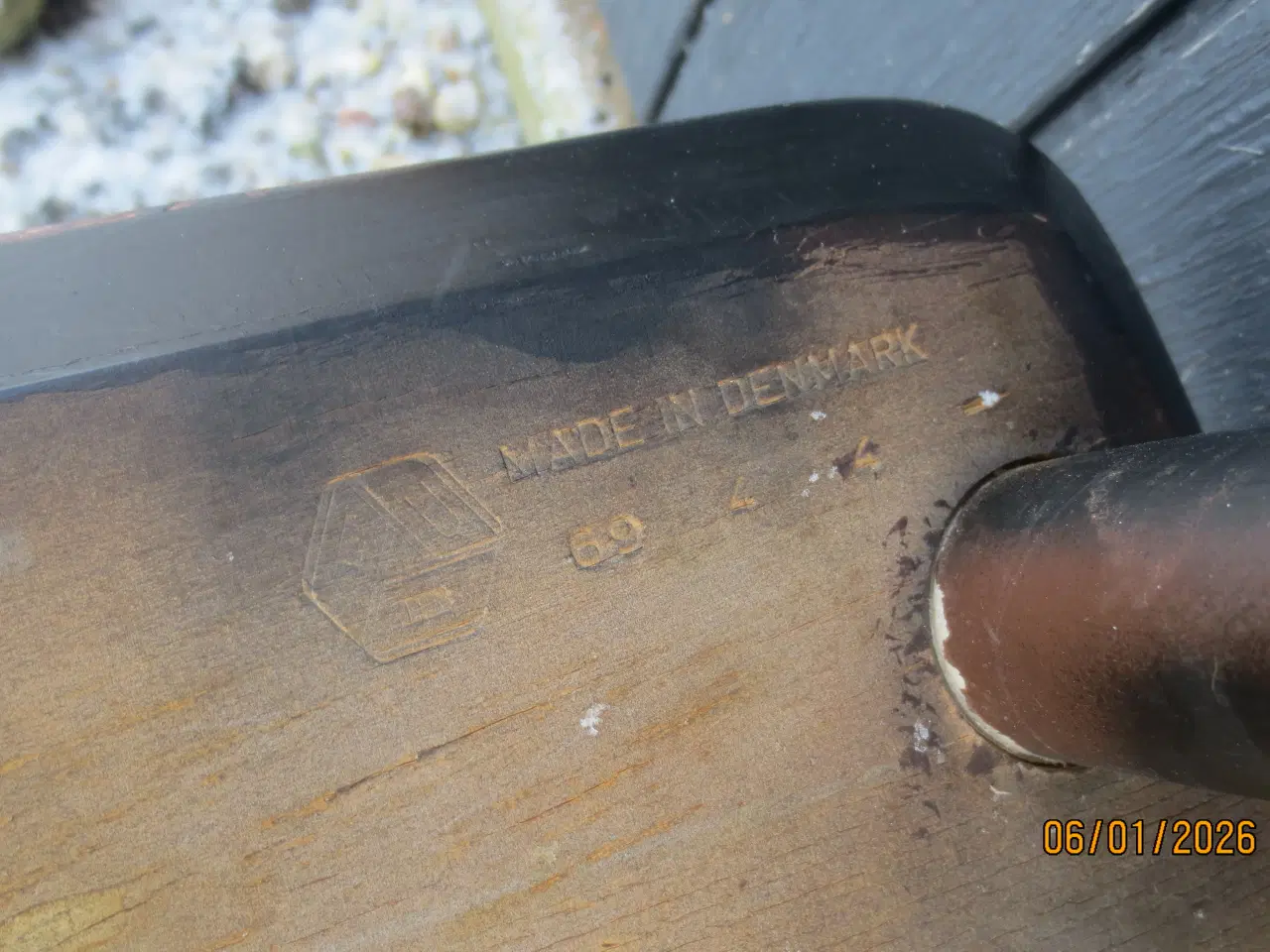 Billede 4 - 1 stk FDB Pindstol Nr 69 Sort