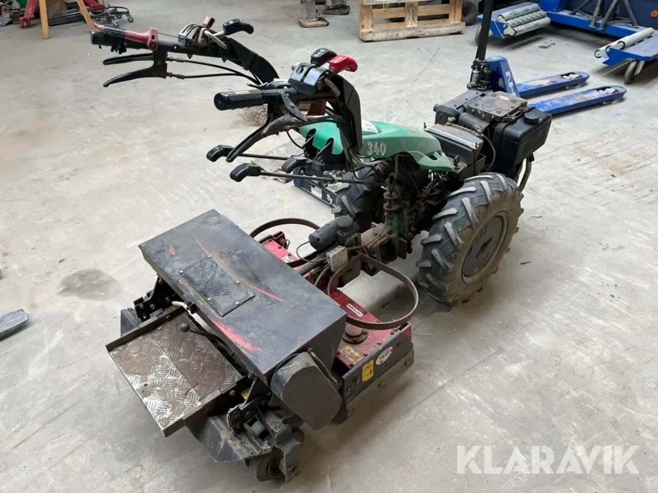 Billede 5 - Redskabsbærer Ferrari MC 340 PS L100 med rotorharve og såkasse