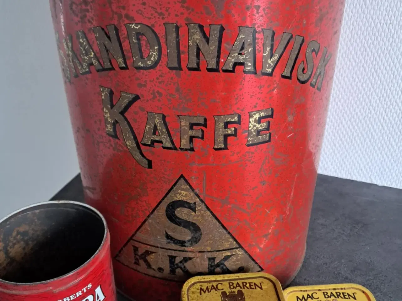 Billede 3 - Gamle forskellige retro dåser. Kaffe, tobak m.m.