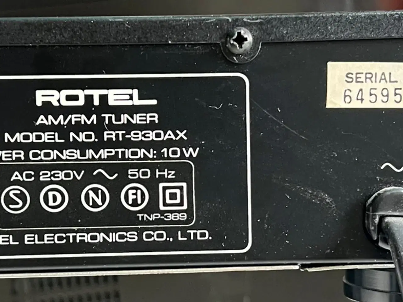 Billede 7 - Rotel RT-930AX - Tuner, perfekt modtagelse, sendes