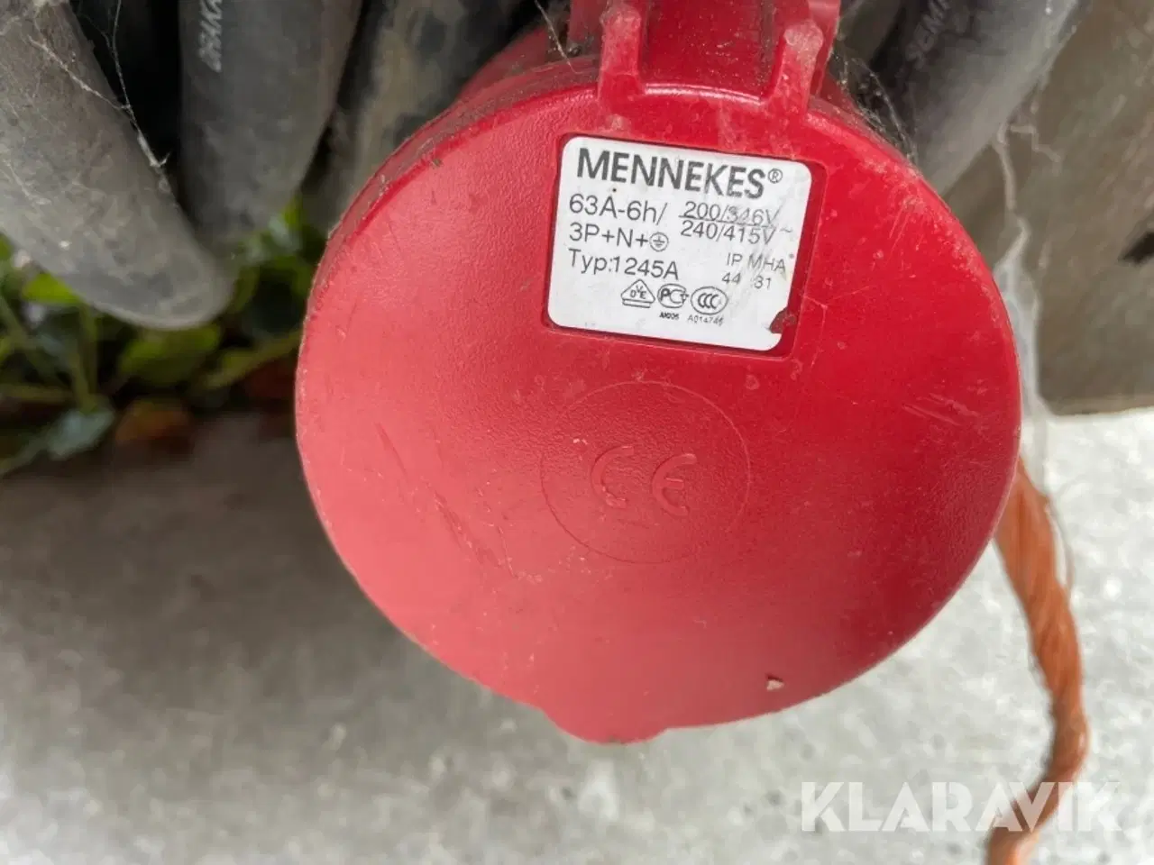 Billede 9 - Kabeltromle med 100 meter 63 ampere kabel