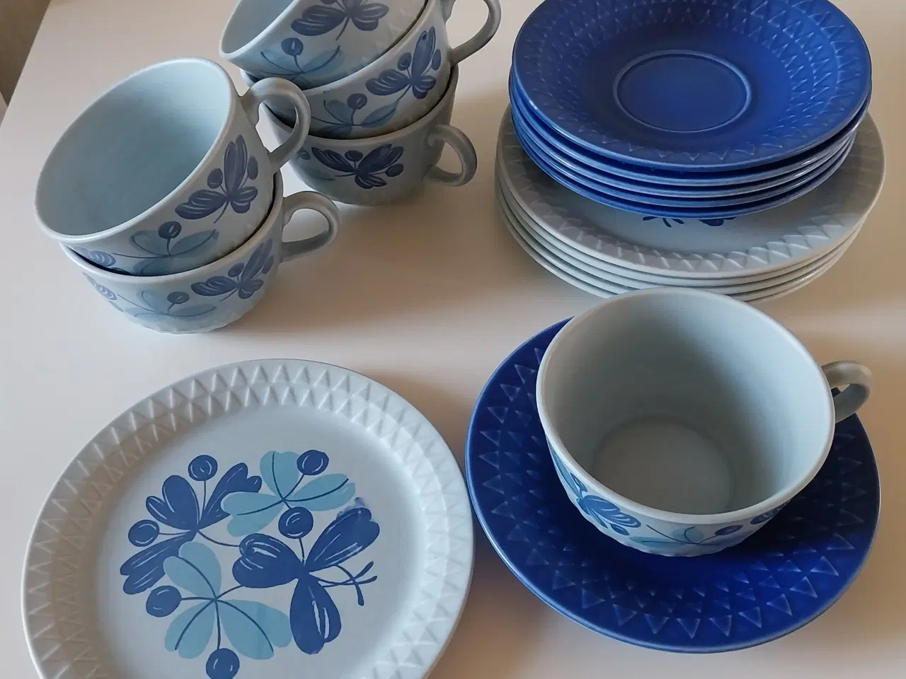 Billede 1 - Retro tekopper ( Blue Pacific )