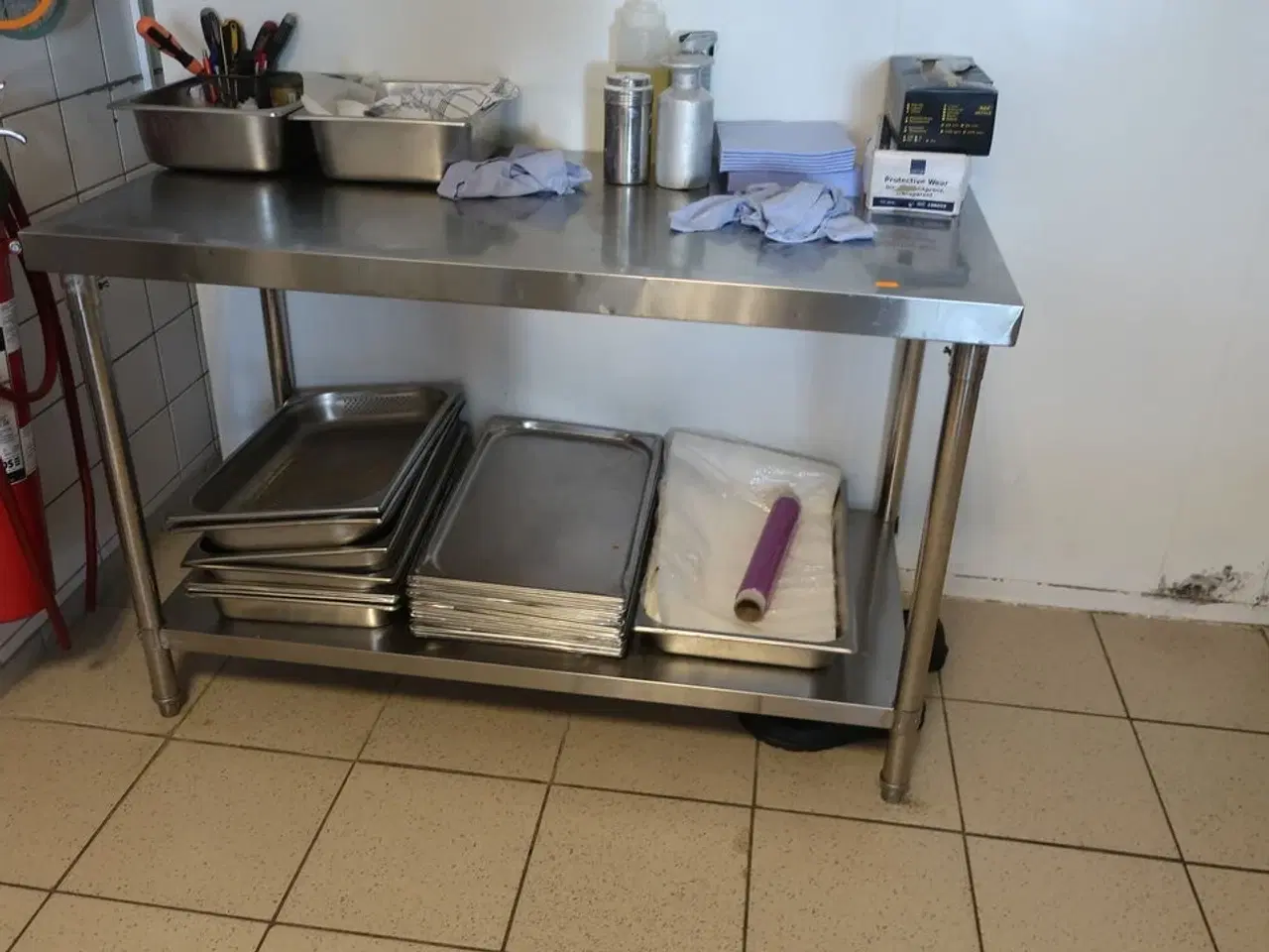 Billede 1 - Stålbord