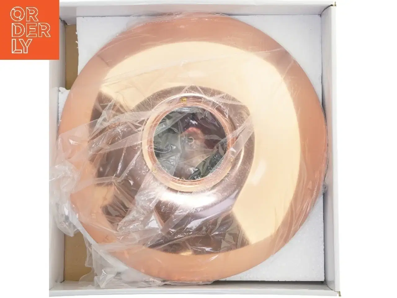 Billede 3 - Kobberfarvet pendellampe fra Just Light (str. Ø 41 cm)