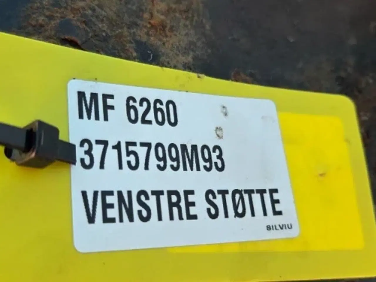 Billede 2 - Massey Ferguson 6260 Støtte L. 3715799M93