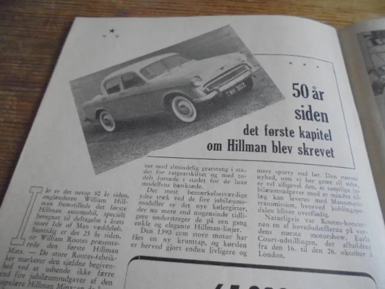 Billede 9 - Motor Magasinet nr. 11 fra 1957 – fin stand  