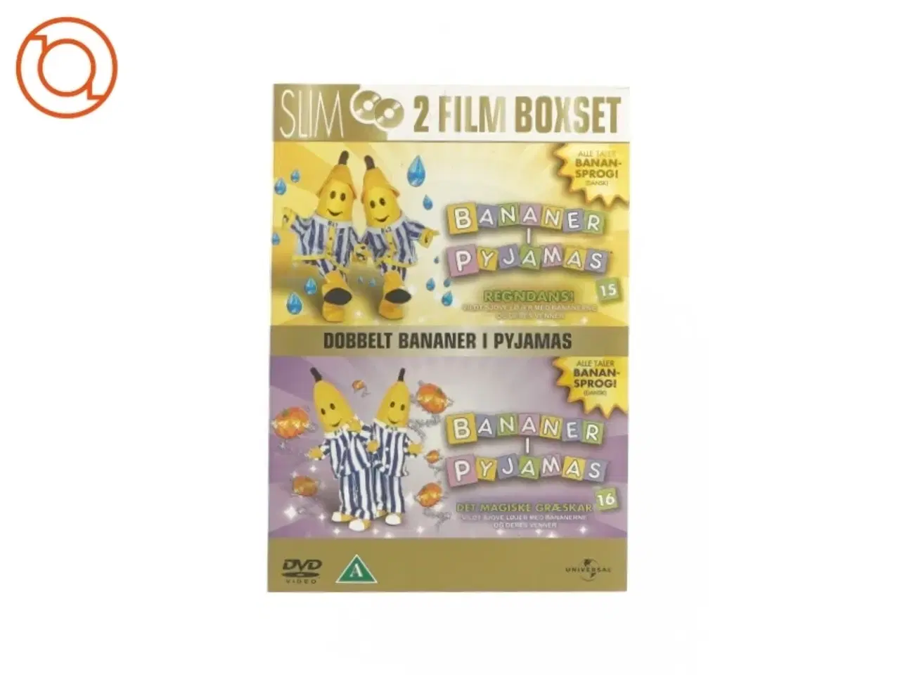 Billede 1 - Dobbelt bananer i pyjamas (DVD) (2i1)
