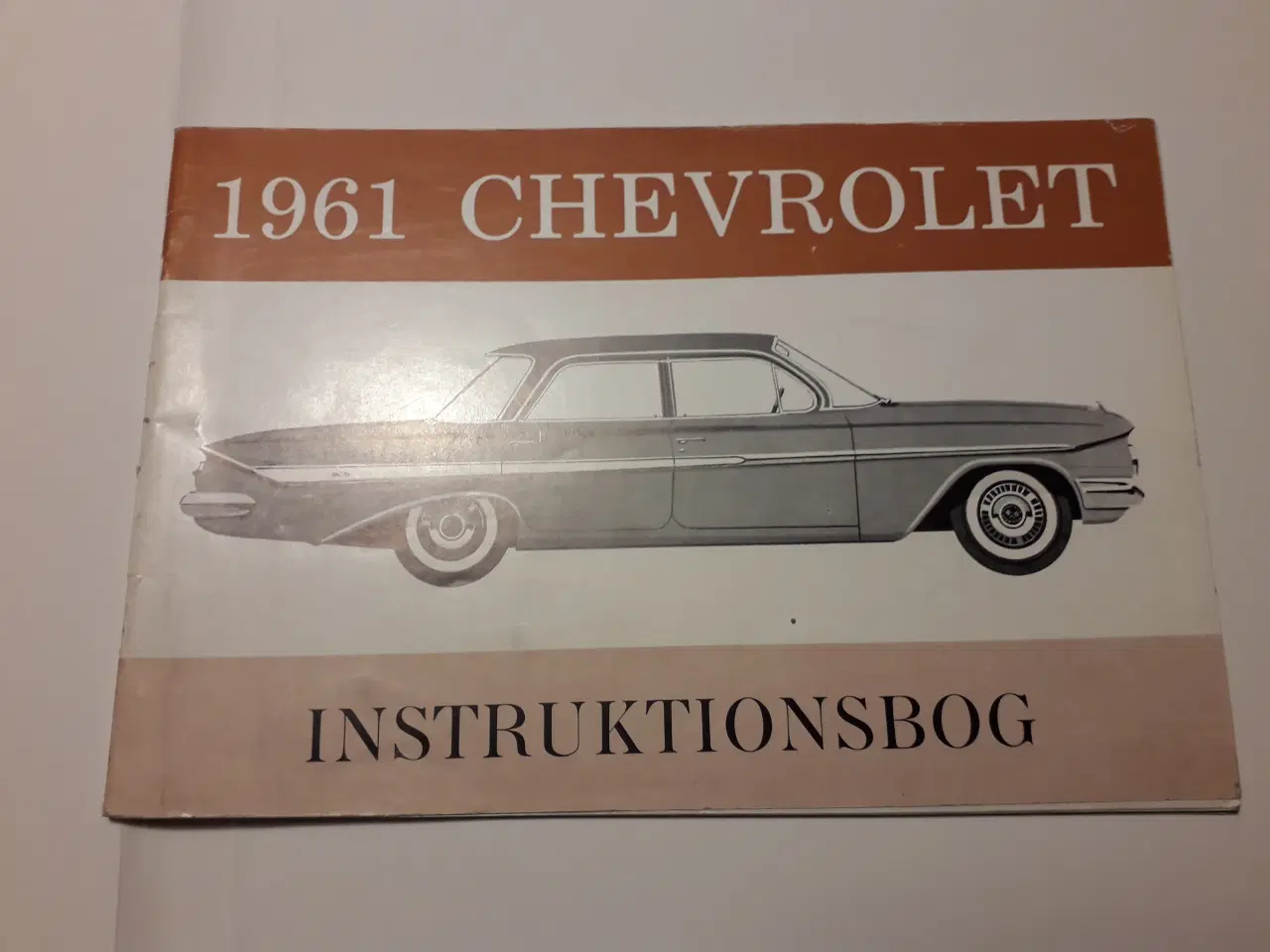 Billede 1 - Chevrolet 1961 Original Instruktionsbog på Dansk