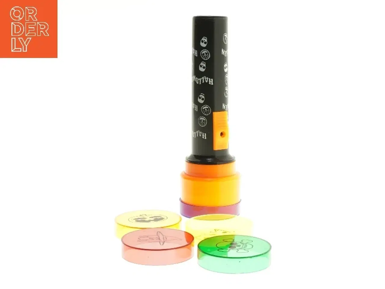 Billede 2 - Halloween projektor lommelygte (str. 18 cm)