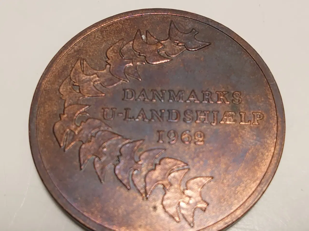 Billede 2 - Kobber mønt 1962. Erindringsmønt Dag Hammerskjöld