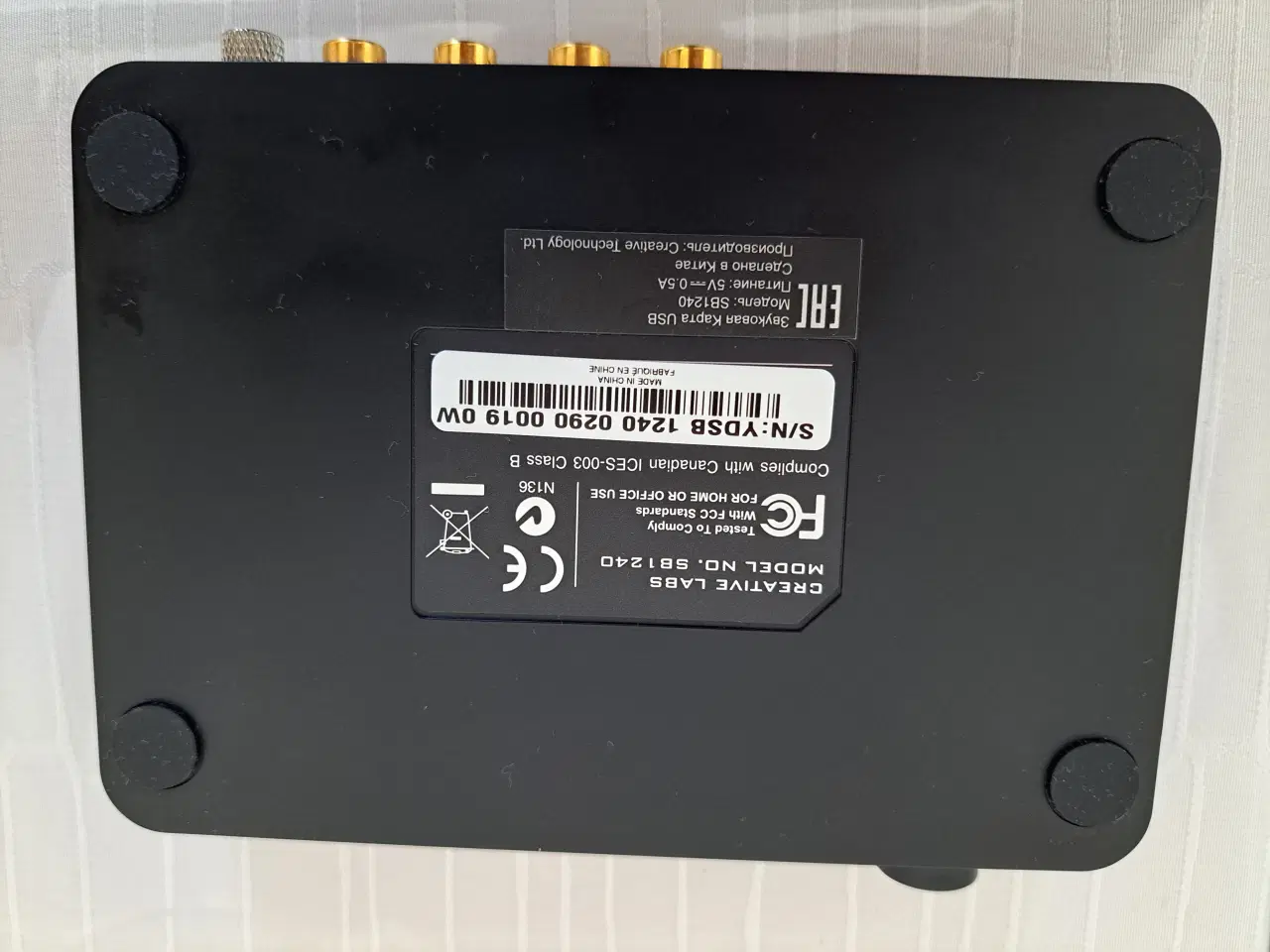 Billede 3 - Næsten ubrugt extern Creative Sound Blaster X-Fi H