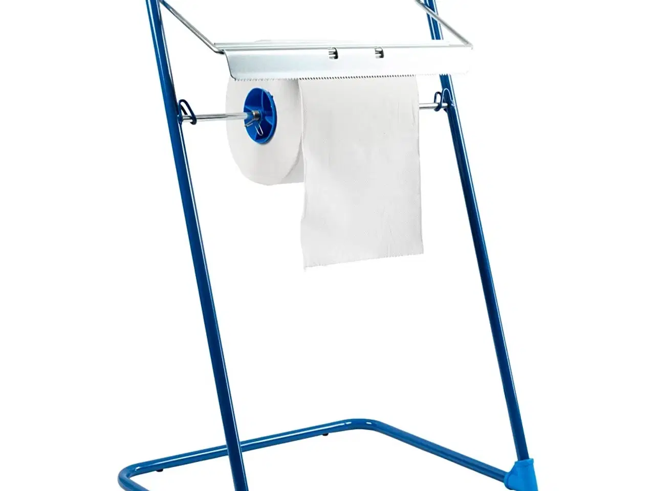 Billede 1 - Robust gulvstativ til aftørringspapir, 1 stk.